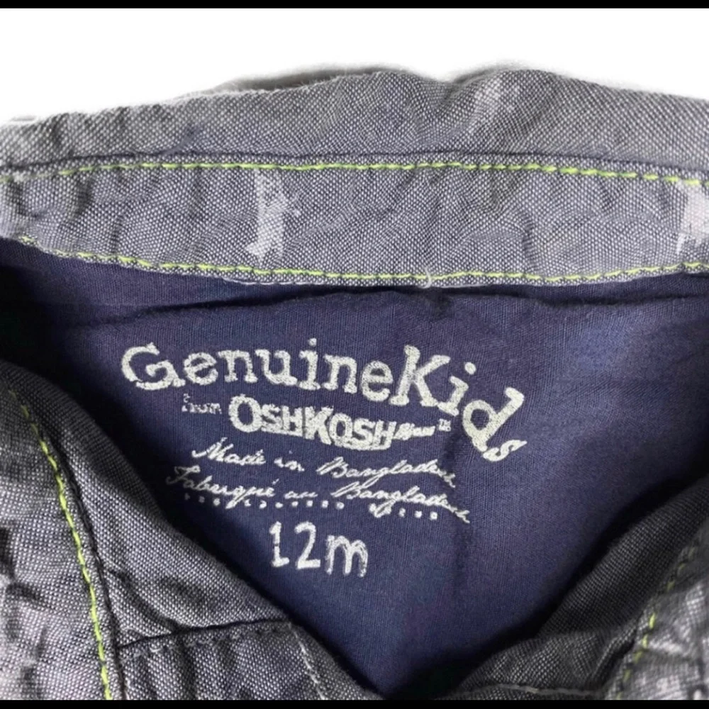 Genuine Kids Airplanes‎ Button Up Shirt